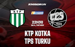 Nhận định KTP Kotka vs TPS Turku 22h30 ngày 28/4 (Hạng 2 Phần Lan 2022)