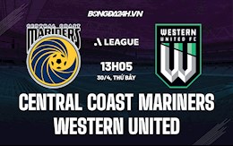 Nhận định Central Coast Mariners vs Western United 13h05 ngày 30/4 (VĐQG Australia 2021/22)