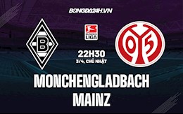 Nhận định,  Monchengladbach vs Mainz 22h30 ngày 3/4 (VĐQG Đức 2021/22)