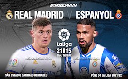 Hủy diệt Espnayol bằng "đội B", Real Madrid chính thức vô địch La Liga 2021/22