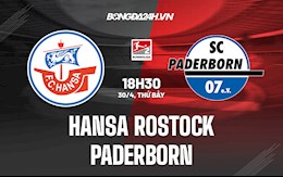 Nhận định Hansa Rostock vs Paderborn 18h30 ngày 30/4 (Hạng 2 Đức 2021/22)