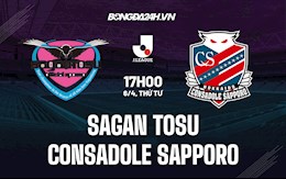 Nhận định Sagan Tosu vs Consadole Sapporo 17h00 ngày 6/4 (VĐQG Nhật Bản 2022)