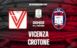 Nhận định,  Vicenza vs Crotone 0h00 ngày 7/4 (Hạng 2 Italia 2021/22)