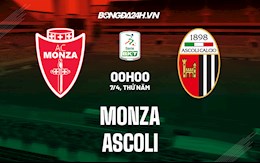 Nhận định Monza vs Ascoli 0h00 ngày 7/4 (Hạng 2 Italia 2021/22)