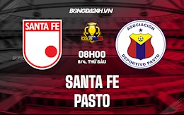 Nhận định,  Santa Fe vs Pasto 8h00 ngày 8/4 (Cúp QG Colombia 2022)