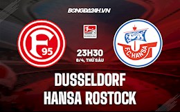 Nhận định Dusseldorf vs Hansa Rostock 23h30 ngày 8/4 (Hạng 2 Đức 2021/22)