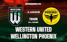 Nhận định Western United vs Wellington Phoenix 11h05 ngày 9/4 (VĐQG Australia 2021/22)