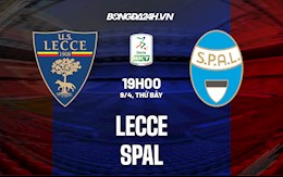 Nhận định Lecce vs SPAL 19h00 ngày 9/4 (Hạng 2 Italia 2021/22)
