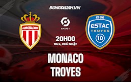 Nhận định bóng đá Monaco vs Troyes 20h00 ngày 10/4 (VĐQG Pháp 2021/22)