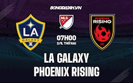 Nhận định LA Galaxy II vs Phoenix Rising 7h00 ngày 2/5 (Hạng Nhất Mỹ 2022)