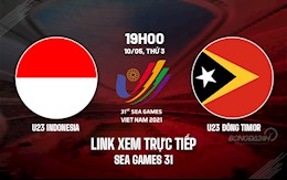 Trực tiếp bóng đá VTV6 U23 Indonesia vs U23 Đông Timor SEA Games 31