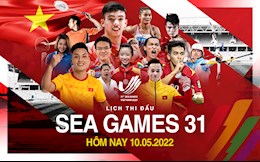 Lịch thi đấu SEA Games 31 hôm nay 10/5/2022 của Đoàn TTVN