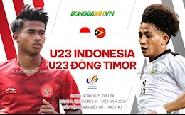 Đè bẹp U23 Timor Leste, U23 Indonesia thắp lại cơ hội vào bán kết SEA Games 31