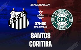 Nhận định,  Santos vs Coritiba 7h30 ngày 13/5 (Cúp quốc gia Brazil 2022)