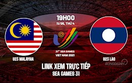 Trực tiếp VTV6 U23 Malaysia vs U23 Lào bóng đá SEA Games 31