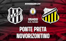 Nhận định,  Ponte Preta vs Novorizontino 5h00 ngày 14/5 (Hạng 2 Brazil 2022)