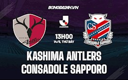 Nhận định Kashima Antlers vs Consadole Sapporo 13h00 ngày 14/5 (VĐQG Nhật Bản 2022)