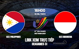 Trực tiếp bóng đá VTV6 U23 Philippines vs U23 Indonesia SEA Games 31