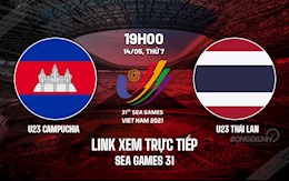 Trực tiếp VTV6 bóng đá U23 Campuchia vs U23 Thái Lan SEA Games 31