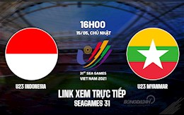 Trực tiếp bóng đá VTV6 U23 Indonesia vs U23 Myanmar SEA Games 31