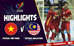 Video tổng hợp: Futsal Việt Nam 7-1 futsal Malaysia (SEA Games 31)