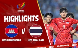 Video tổng hợp: U23 Campuchia 0-5 U23 Thái Lan (Bảng B SEA Games 31)