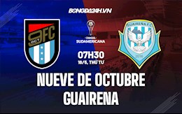 Nhận định Nueve de Octubre vs Guairena 7h30 ngày 18/5 (Copa Sudamericana 2022)