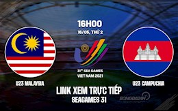 Trực tiếp bóng đá VTV6 U23 Malaysia vs U23 Campuchia SEA Games 31