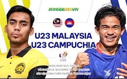 Hòa U23 Campuchia, U23 Malaysia đứng trước nguy cơ mất ngôi đầu bảng B