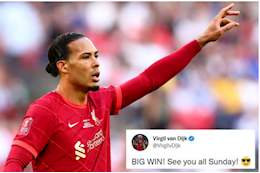 Liverpool nhận tin không thể vui hơn từ Virgil van Dijk