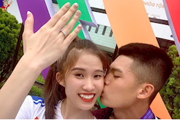 Tiến Trọng dành lời thân thiết với bạn gái Phương Trinh