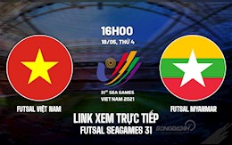 Link xem trực tiếp Futsal Việt Nam vs Futsal Myanmar 16h00 hôm nay 18/5 ở đâu?