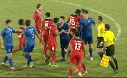 VIDEO: U23 Indonesia và U23 Thái Lan xô xát, trọng tài rút 4 thẻ đỏ trong 3 phút