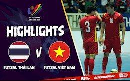 Video tổng hợp: Futsal Thái Lan 2-0 Futsal Việt Nam (SEA Games 31)