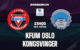 Nhận định KFUM Oslo vs Kongsvinger 23h00 ngày 23/5 (Hạng 2 Na Uy 2022)