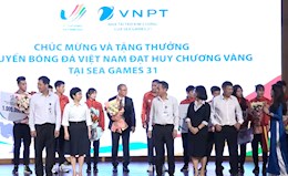 ĐT nữ và U23 Việt Nam tiếp tục được thưởng sau tấm HCV SEA Games 31