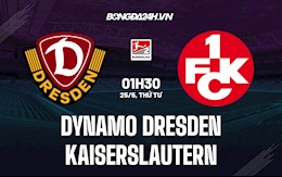 Nhận định Dynamo Dresden vs Kaiserslautern 1h30 ngày 25/5 (Playoff Hạng 2 Đức)
