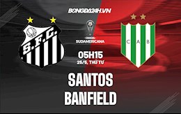 Nhận định,  Santos vs Banfield 5h15 ngày 25/5 (Copa Sudamericana 2022)