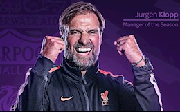 Klopp giành giải HLV xuất sắc nhất Premier League 2021/22