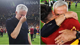 VIDEO: Jose Mourinho khóc nghẹn ngào sau khi cùng Roma làm nên lịch sử