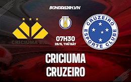 Nhận định bóng đá Criciuma vs Cruzeiro 7h30 ngày 28/5 (Hạng 2 Brazil 2022)