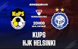 Nhận định KuPS vs HJK Helsinki 20h00 ngày 29/5 (VĐQG Phần Lan 2022)