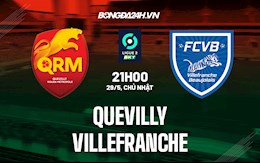 Nhận định, soi kèo Quevilly vs Villefranche 21h00 ngày 29/5 (Playoff Hạng 2 Pháp)