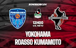 Nhận định Yokohama vs Roasso Kumamoto 12h00 ngày 4/5 (Hạng 2 Nhật Bản 2022)