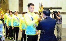 Lửa thiêng được rước về sân Mỹ Đình, chuẩn bị khai mạc SEA Games 31