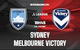 Nhận định Sydney vs Melbourne Victory 16h45 ngày 7/5 (VĐQG Australia 2021/22)