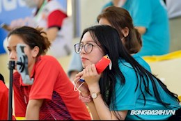 Dàn tình nguyện viên trong ngày thi đấu đầu tiên SEA Games 31