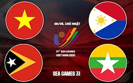Kết quả SEA Games 31 hôm nay 08/05: U23 Việt Nam vs U23 Philippines