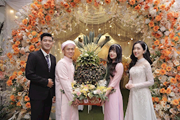 Hà Đức Chinh tổ chức tiệc cưới tại quê nhà Phú Thọ
