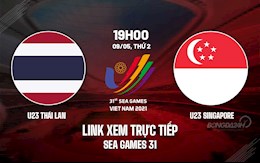 Link xem VTV6 trực tiếp bóng đá U23 Thái Lan vs U23 Singapore SEA Games 31